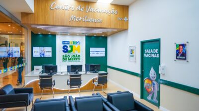 Centro de Vacinação Meritiense é inaugurado no Shopping Grande Rio