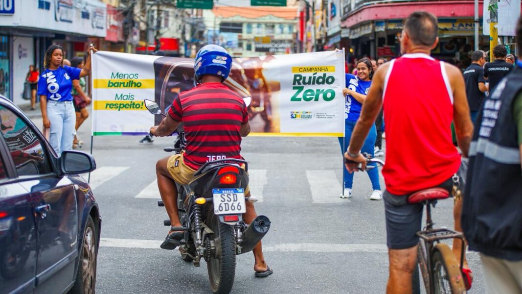 Prefeitura de Meriti inicia Ruído Zero, campanha de conscientização para dar fim aos ruídos de motos nas ruas da cidade