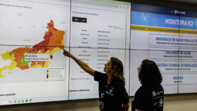 Secretaria de Estado de Saúde do RJ alerta para excesso de calor com início neste domingo (11)
