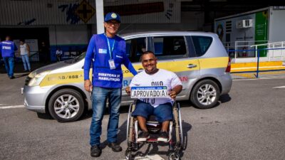Detran RJ: pessoas com deficiência inscritas no Cidadania Sobre Rodas são aprovadas em prova prática de direção