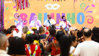 Banda da Folia anima Bailinho Infantil de Carnaval do Caxias Shopping neste fim de semana