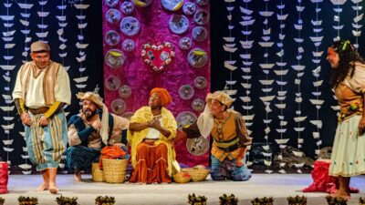 28 anos de arte na Baixada: Cia de Arte Popular apresenta “O Brincado Romance de Flora e Valentin”