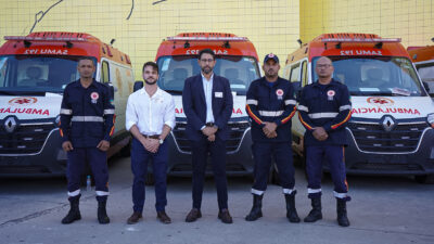 Nova Iguaçu amplia frota do SAMU com a chegada de seis novas ambulâncias