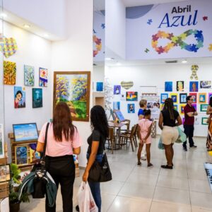 Shopping Grande Rio inaugura Espaço Azul com programação especial para o Transtorno do Espectro Autista