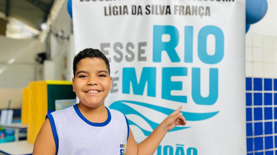 Alunos da rede municipal de Meriti votam em mascote do programa “Esse Rio É Meu”