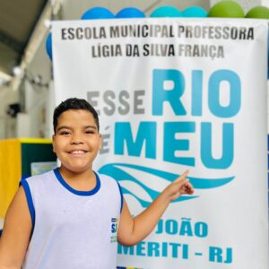 Alunos da rede municipal de Meriti votam em mascote do programa “Esse Rio É Meu”
