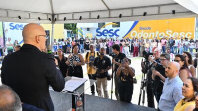 Sesc RJ leva saúde ocular e bucal a escola pública de São João de Meriti