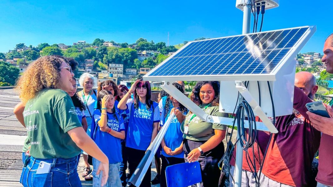 Prefeitura de Meriti inaugura primeira Estação Meteorológica Educacional no município
