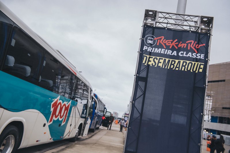 Rock in Rio amplia serviço Primeira Classe com pontos de embarque em São Paulo, Nova Iguaçu, Belo Horizonte e outras cidades