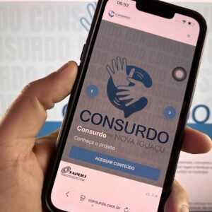 Plataforma Digital criada em Nova Iguaçu promove educação acessível e direitos da pessoa surda