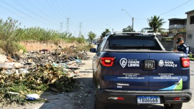 Prefeitura de Nova Iguaçu lança Patrulha Cidade Limpa para combater descarte irregular de lixo e entulho