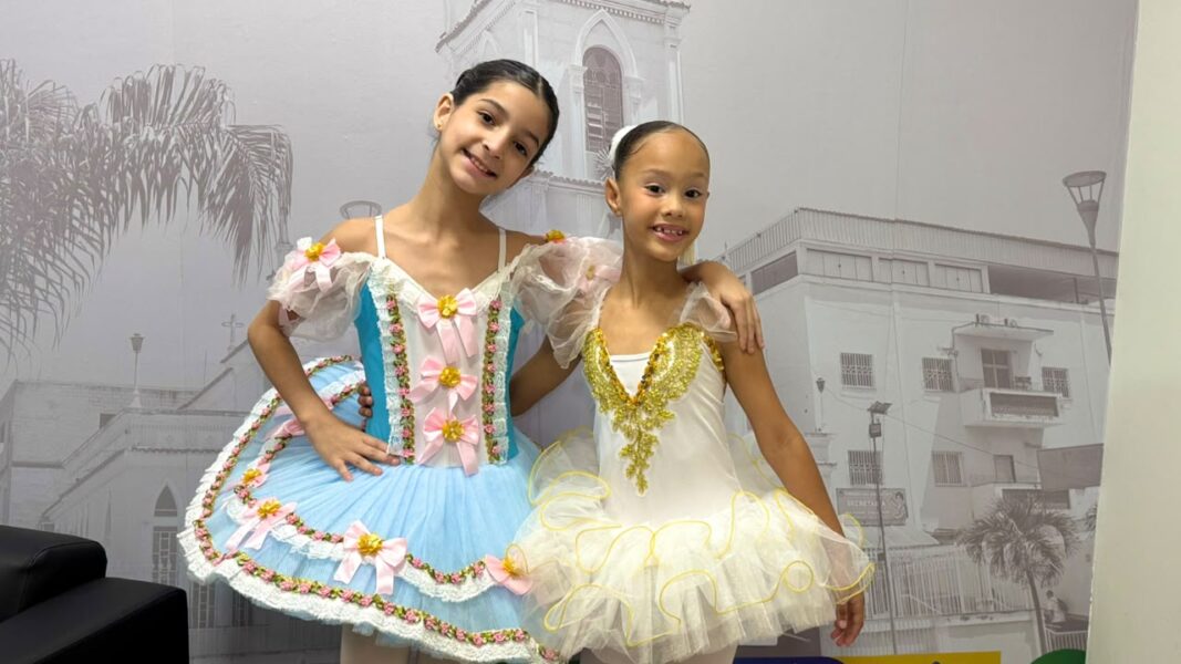 Bailarinas de Meriti recebem apoio da Prefeitura para disputar vaga na Escola do Teatro Bolshoi