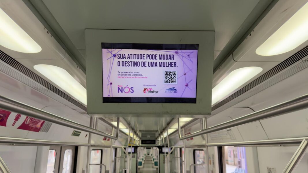 TrensRJ terão QR Code para mulheres denunciarem presença de homens no vagão feminino