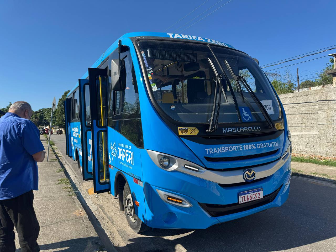 Tarifa Zero amplia atendimento em Japeri com nova linha no bairro Santa Terezinha