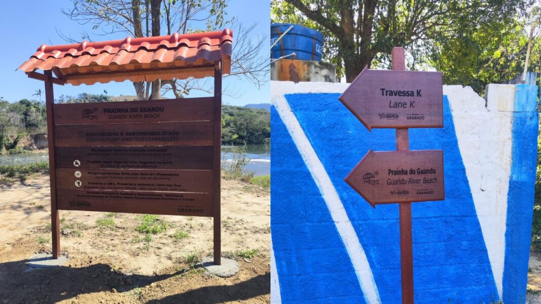 Japeri inaugura sinalização turística do projeto Guandu Verde