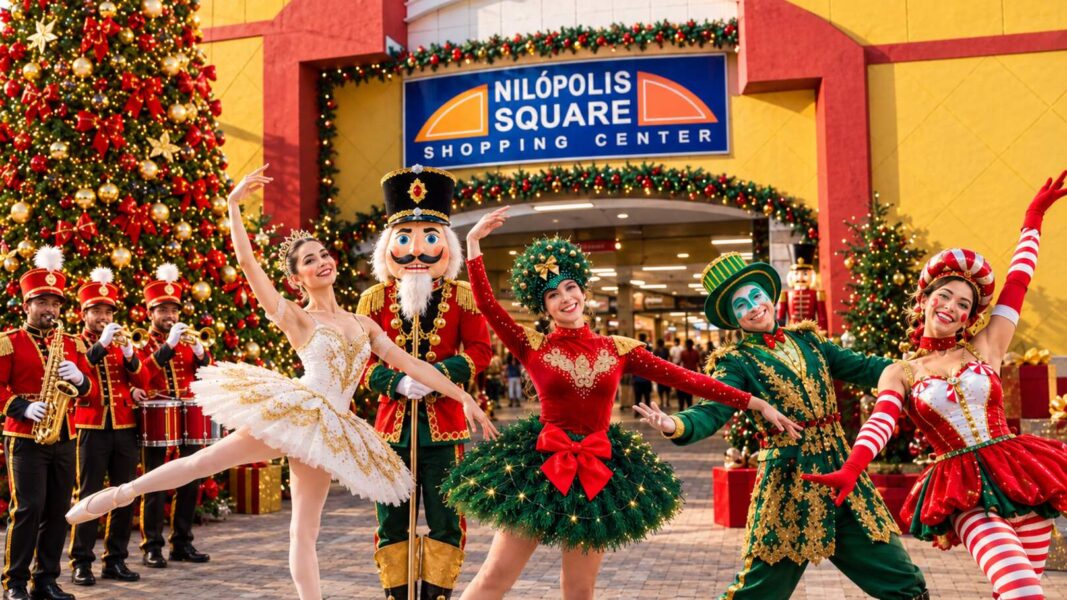 Shoppings da Baixada Fluminense iniciam temporada de Natal com decoração, espetáculos e chegada do Papai Noel