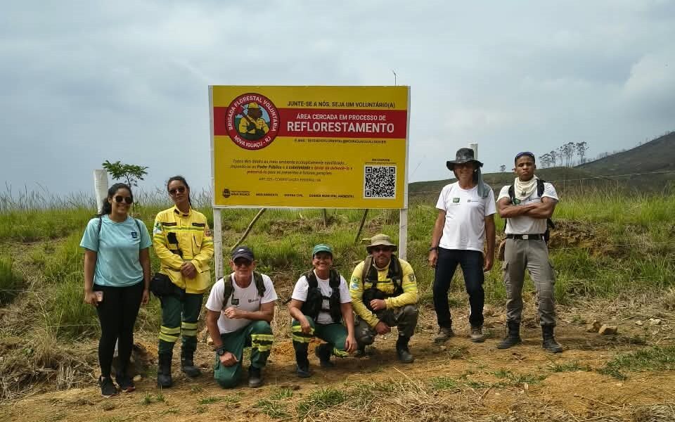 Prefeitura de Nova Iguaçu promove mutirão de reflorestamento na Serra do Vulcão neste sábado (24)